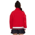 thumbnail image 4 of Hello Kitty Girls' Quarter Zip Graphic Pullover Sweatshirt with Long Sleeves, Sizes 4-12, 4 of 5