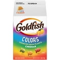 thumbnail image 3 of Goldfish Colors Cheddar Cheese Crackers, 27.3 oz Carton, 3 of 8