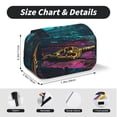 thumbnail image 5 of Kdxio Lost Golden Key for Double Compartment Pen Case Oxford Organizer with Zipper Pockets for Students Artists, 5 of 7