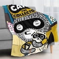 thumbnail image 4 of Mia y Codie anti-pilling, suave, ligera, esponjosa y acogedora de lujo para hogar y cocina – Perfecta para niños y adultos,100X130cm, 4 of 6