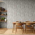 thumbnail image 3 of S4Sassy Driftwood Texture Wallpaper - Commercial Space Wall Covering, 25" X 120" Self-Adhesive Plain Vinyl Wallpaper, Decorative Walls Wrap, Easy Diy Wall Covering For Retail, Office Spaces - Gray, 3 of 8
