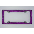thumbnail image 2 of shiyou-Creathome 3D Shining and Neon License Plate Frame from Pure Zinc Alloy Metal Per, 2 of 4