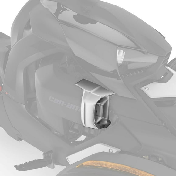 Can-Am On-Road OEM Air Intake Accents With Pre-Filter in Aluminum for All Ryker Models, 219401025