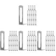 thumbnail image 3 of Raindrops 80 pcs  Corner Brackets Shelf Brackets Angle Iron Brackets Heavy Duty L Brackets for Shelves, 3 of 8