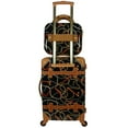 Chariot Regal 2Piece Hardside CarryOn Spinner Luggage Set Black