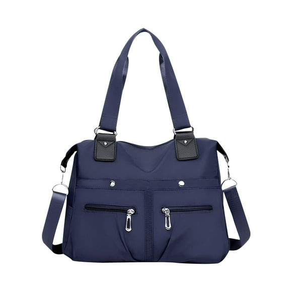 Bolso Bandolera Impermeable De Gran Capacidad Bolso Bandolera Ligero De Nailon Con Cremallera Bolso Para Portátil Bolso De Trabajo Bolso De Ocio Bolso Deportivo