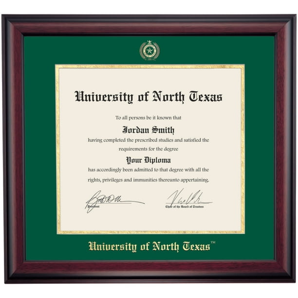 OCM Diploma Frame for University of North Texas UNT, 19
