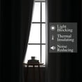 thumbnail image 3 of Cortinas Estelar Textiler Ombre Blackout Thermal 132 x 183 cm, 2 unidades, 3 of 9