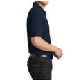 thumbnail image 3 of Yellow Rooster Mens Short Sleeve Dry Zone UV Micro-Mesh Pocket Polo River Blue Navy XL, 3 of 4