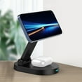 thumbnail image 7 of XGFHYJEH Charging Station, Wireless Charging Station, Charging Station for Multiple Devices, Wireless Charging, 15W Charge Station, Wireless Charge, for Android, Iphone, Apple, Samsung, Ipad, 7 of 7