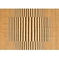 thumbnail image 1 of Ahgly Company Indoor Rectangle Abstract Orange Contemporary Area Rugs, 7' x 10', 1 of 1