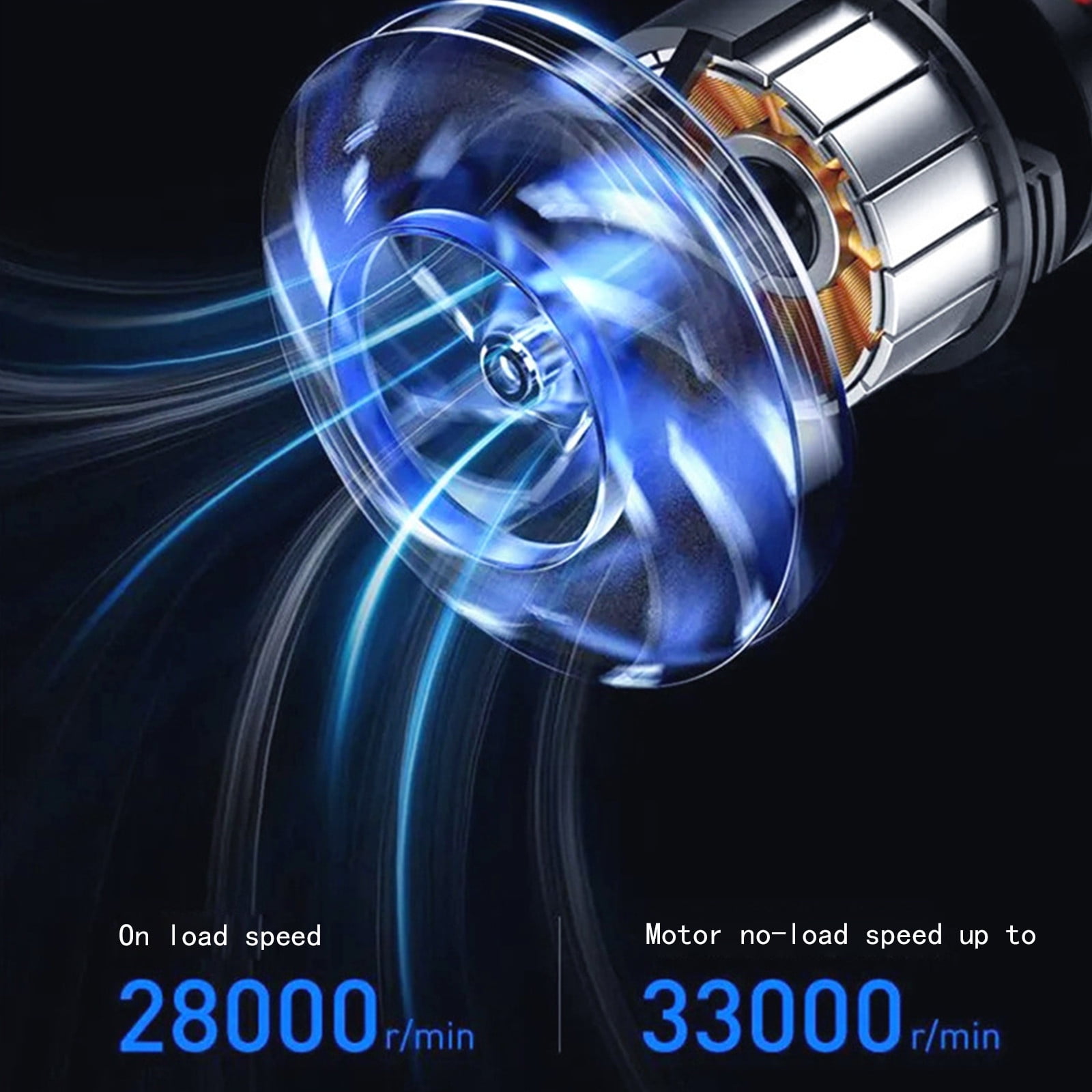 ZToonmas Car Vacuum Cleaner, 5000Pa Portable Mini Handheld Vacuum Cordless, 2000 Long-Lasting Battery, for Car Seat Cushion, Carpet, Home Use