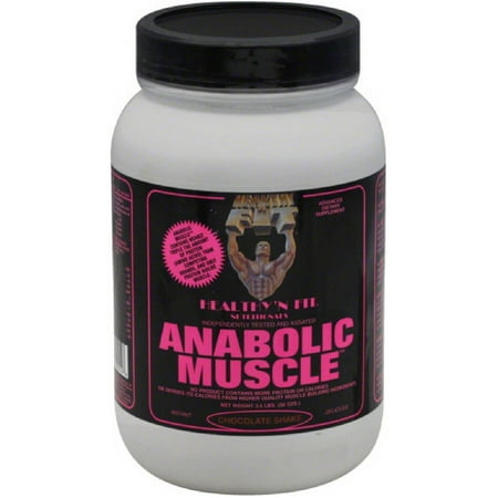 Healthy n Fit Anabolic Muscle, Chocolate Shake, 3.5