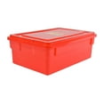thumbnail image 4 of Storage Box with Lid, 16"L x 11"W x 6"H, 4 of 6