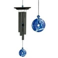 thumbnail image 3 of Woodstock Windchimes Woodstock Blue Lapis Chime, Wind Chimes For Outside, Wind Chimes For Garden, Patio, and Outdoor Décor, 21"L, 3 of 9