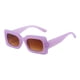 thumbnail image 1 of Gafas Salvador Rectangulares de Verano Marrón Violeta, 1 of 9