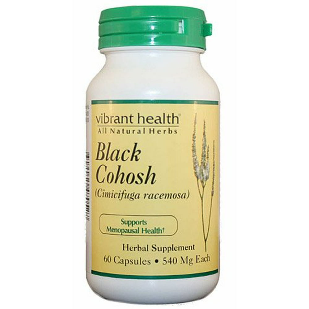Vibrant Health Black Cohosh Capsules, 540 mg, 60 Count