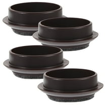 LEORX 4Pcs Furniture Wheel Caster Cups Shock Absorbing Floor Protectors
