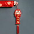 thumbnail image 6 of S SERENABLE Chinese New Year Hanging Decoration 2024 Dragon Lion Door Sign Blessing Chinese Characters for Wall,Home Decor,Christmas Tree C, 6 of 8