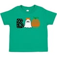 thumbnail image 3 of Inktastic Halloween Boo Cute Ghost and Pumpkin Boys or Girls Toddler T-Shirt, 3 of 5