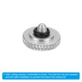 thumbnail image 4 of Unique Bargains Shutter Release Button Soft Shutter Release Button Copper Camera Shutter Button Knurled, Silver 4 Pack, 4 of 6