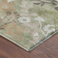 thumbnail image 3 of Addison Rugs Mayfield Premium Machine Washable Transitional Floral Aloe Rectangle Rug, 8' x 10', 3 of 6