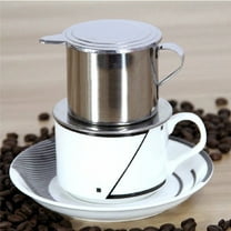 Stainless Steel Vietnam Vietnamese 50/100Ml Coffee Pot Drip Filter Coffee Maker 100Ml(Max.) YIWEI