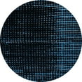 thumbnail image 1 of Ahgly Company Machine Washable Indoor Round Abstract Night Black Area Rugs, 5' Round, 1 of 7