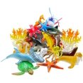 thumbnail image 1 of Juego de juguetes de Mini criaturas marinas surtidos de animales marinos oceánicos, figura realista de animales marinos submarinos, juguete de baño, juego de 38 piezas, 1 of 5