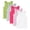 Multicolor·⑦, variant on qucoqpe 5-Pack Toddler Girls Basic Racerback Tank Tops Lightweight Versatile Solid Comfy Sleeveless Breathable Athletic Undershirts 5PC for 1-13 Years Kids