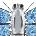 thumbnail image 4 of DecMode Eclectic Metal Turquoise Indoor/Outdoor Dragonfly Wall Décor, 25"W x 16"H, 4 of 8