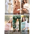 thumbnail image 4 of KISSGAL Women Maternity Dress Baby Shower Rib Knit Midi Dress Sleeveless Tank Bodycon Dress Casual Pergnancy Outfits for Photoshoot, 4 of 9