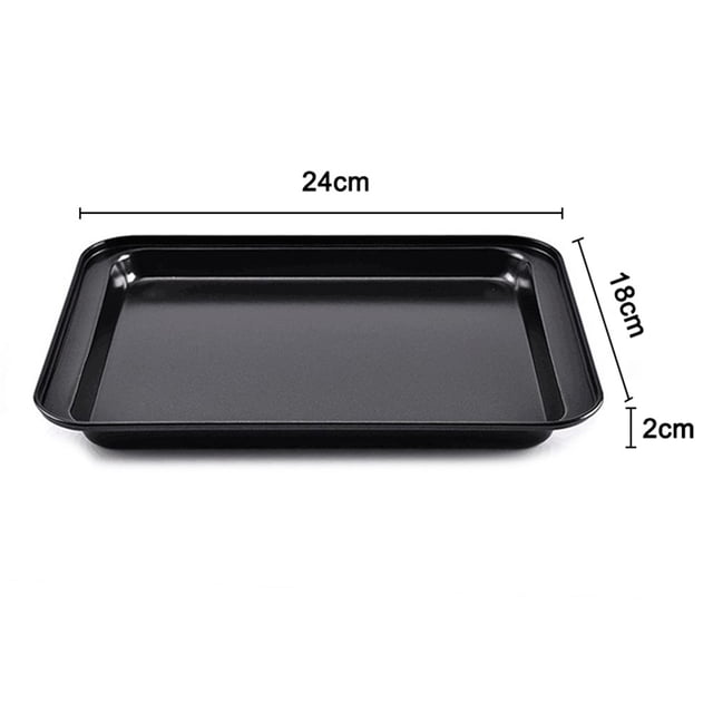 CAROOTU Plaques de Cuisson pour Four Plaque à Biscuits Antiadhésive Plateau de Cuisson Grand Usage Intensif Sans Rouille Non Toxique
