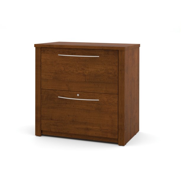 Bestar Embassy 30 Ready To Assemble Lateral File Tuscany Brown Walmart Com Walmart Com