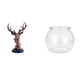 thumbnail image 1 of Figura Decorativa De Cabeza De Ciervo, Estatua Artesanal De Animal, Resina, Adorno Decorativo Para Mesita De Noche, Escritorio, Pecera Pequeña Transparente, Adorno Para El Hogar, Pecera DIY,, 1 of 8