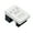 Silver, variant on High Compatibility ATX3.0 To PCIe5.0 Power Bridge Connectors Heavy Duty Metal ABS Construction Stable Current Transmission For Gaming Rigs
