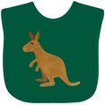 thumbnail image 3 of Inktastic Kangaroo Cute Boys or Girls Baby Bib, 3 of 4