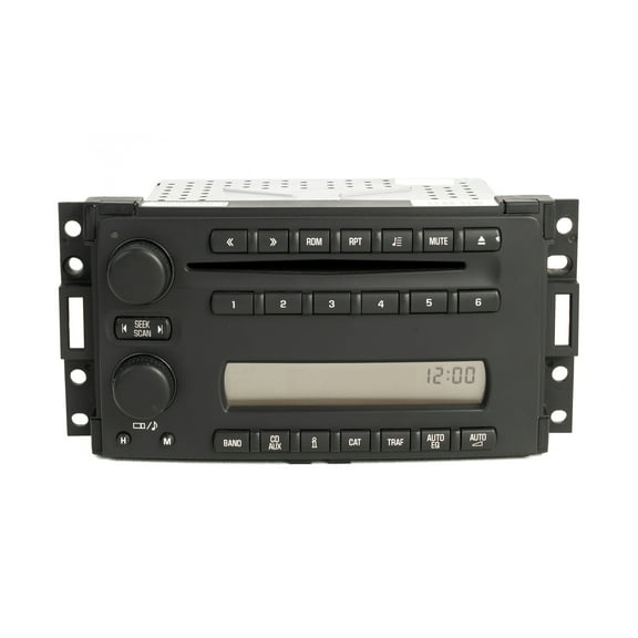 Restored 2005-07 Saturn Relay Chevrolet Uplander OEM Single AMFM Single CD Radio 15209242 (Refurbished)
