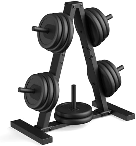 Weight Plate Rack, Weight Tree, 1-Inch Home Gym Storage Stand, Holds 300 lbs$$Sport & Recreation Other