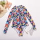 thumbnail image 3 of Traje de baño Traje de baño de una pieza de talle alto Traje de baño para mujer Deporte acuático FLhrweasw Para estrenar, 3 of 8