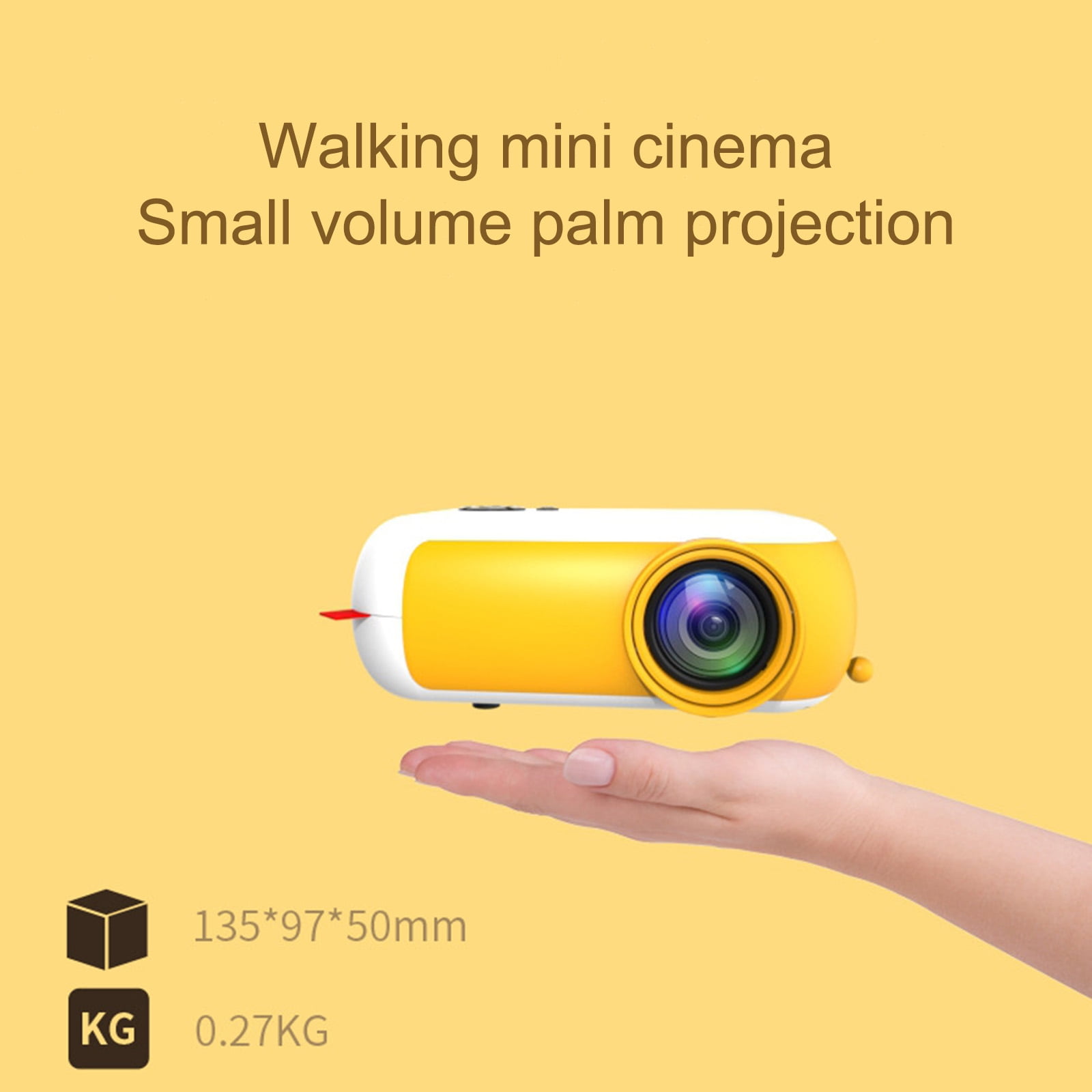 ポケットプロジェクター HDMI Pocket Projector