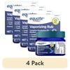 (4 pack) Equate Vaporizing Rub Topical Analgesic & Cough Suppressant Ointment, 1.76 oz, Compare to Vicks® VapoRub® Active Ingredients