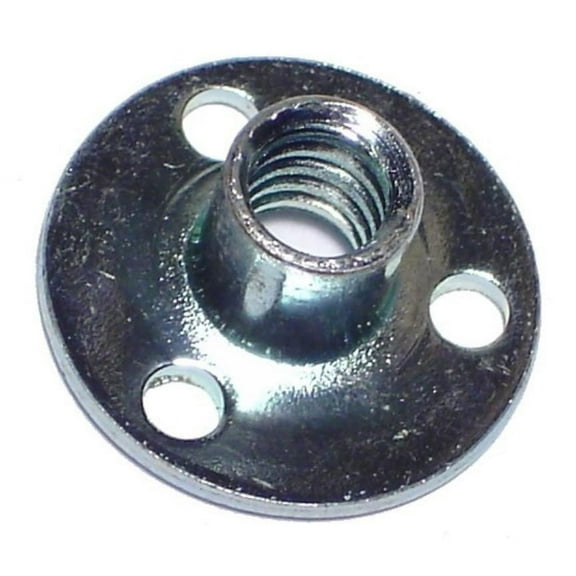 #10-32 x 5/16" Zinc Brad Hole Tee Nuts TNS-068 (16 pcs.)