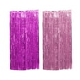 thumbnail image 2 of Wweixi Add Glamour To Party With Shimmer Metallic Streamers Curtain Glittering Pink 8.2ft,1pc 1Set, 2 of 6