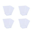 thumbnail image 1 of EeaseMX 50 vasos desechables de plástico de 60 ml, transparentes, trapezoidales, para gelatina, yogur, mousses y postres., 1 of 7