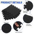 thumbnail image 4 of 12Pcs Mats and Home Gym Floor Foam Floor Mats Exercise Mat Floor Matt for Floors Foam Flooring Tiles, 4 of 5