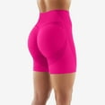 thumbnail image 6 of OVESPORT Women's High Waist Shorts Seamless Tight Hip Lifting - Fitness Workout Yoga Bicycle Shorts, 6 of 8