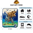 thumbnail image 3 of Jurassic World Kids Silky Soft Plush Throw Blanket, 40" x 50", 3 of 5