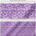 thumbnail image 2 of Soimoi Cotton Poplin Fabric Horror Skull Halloween Printed Fabric 1 Yard 56 Inch Wide, 2 of 7