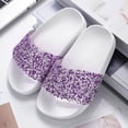 thumbnail image 2 of WUANDIXFA Beach Shoes for Kids Girls Kids Sandals Girls Cloud Slides Pillow Slippers Little Kids Bathroom Slippers Non-Slip Shower Shoes Beach Shoes Pool Summer Slides Purple,Size US 12.5, 2 of 7
